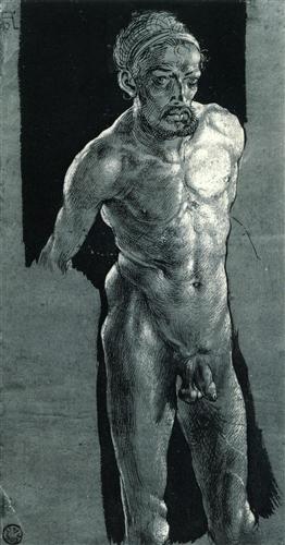 Nude Sel-portrait - Albrecht Durer