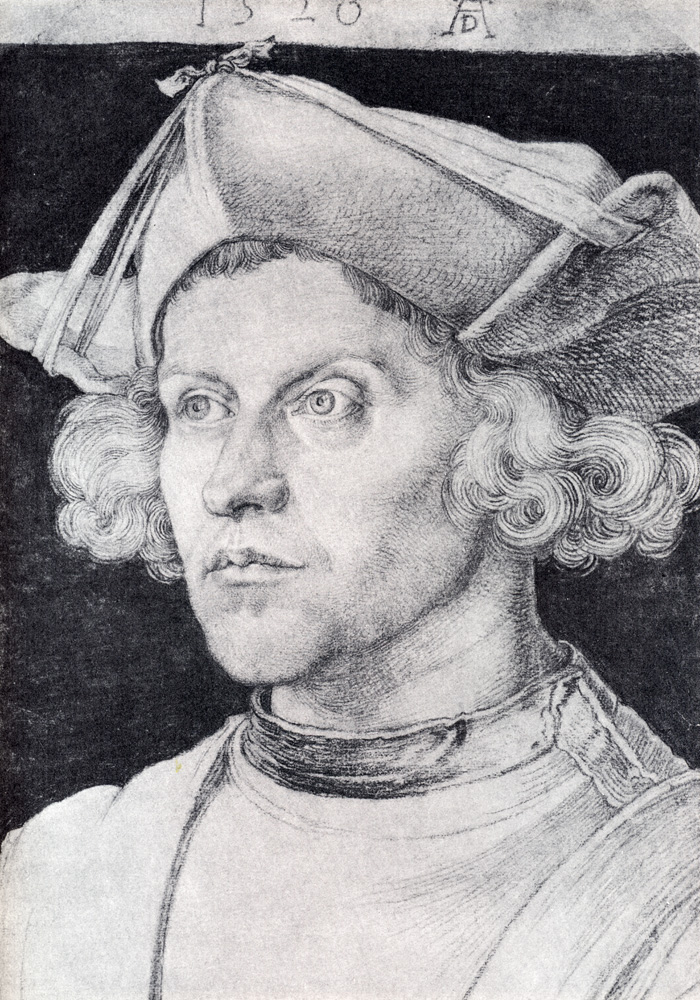 Portrait Of An Unknown Man - Albrecht Durer - portrait-of-an-unknown-man-1520