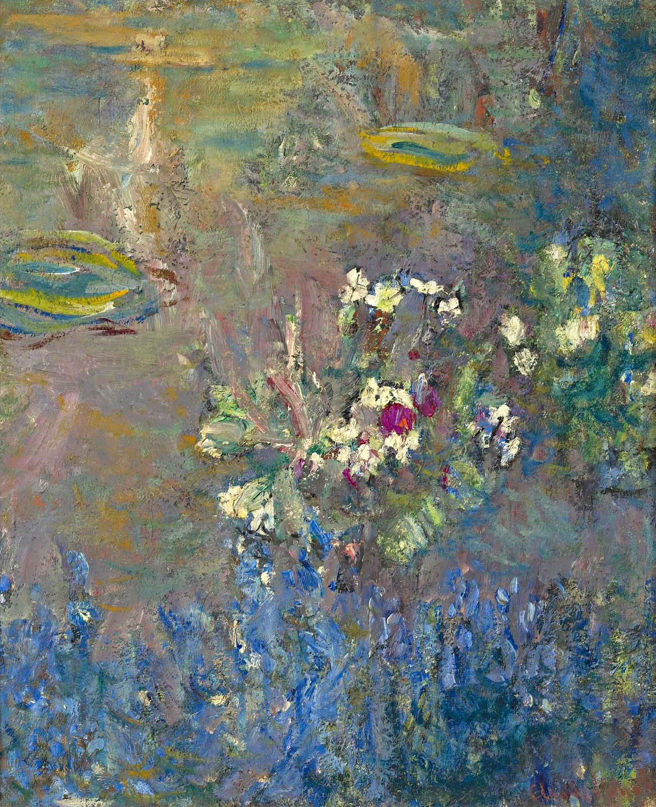 Water Lilies - Claude Monet - WikiArt.org - Encyclopedia Of Visual Arts