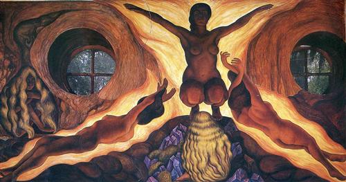 Subterranean Forces - Diego Rivera