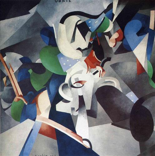 Udnie, Young American Girl - Francis Picabia
