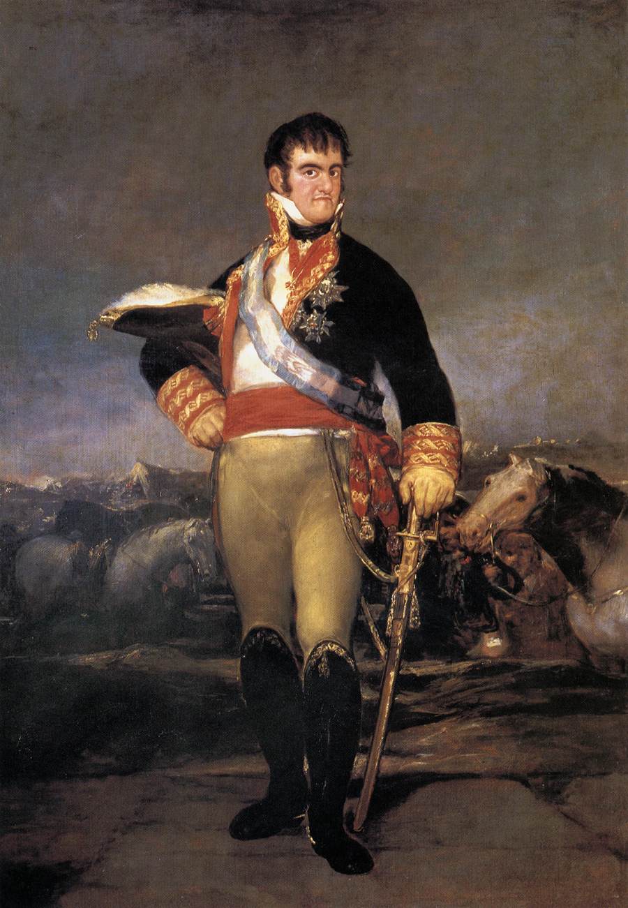 Fernando VII - Francisco de Goya - WikiArt.org - encyclopedia of visual