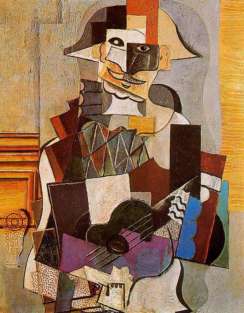 Harlequin Pablo Picasso Encyclopedia Of Visual Arts 1409