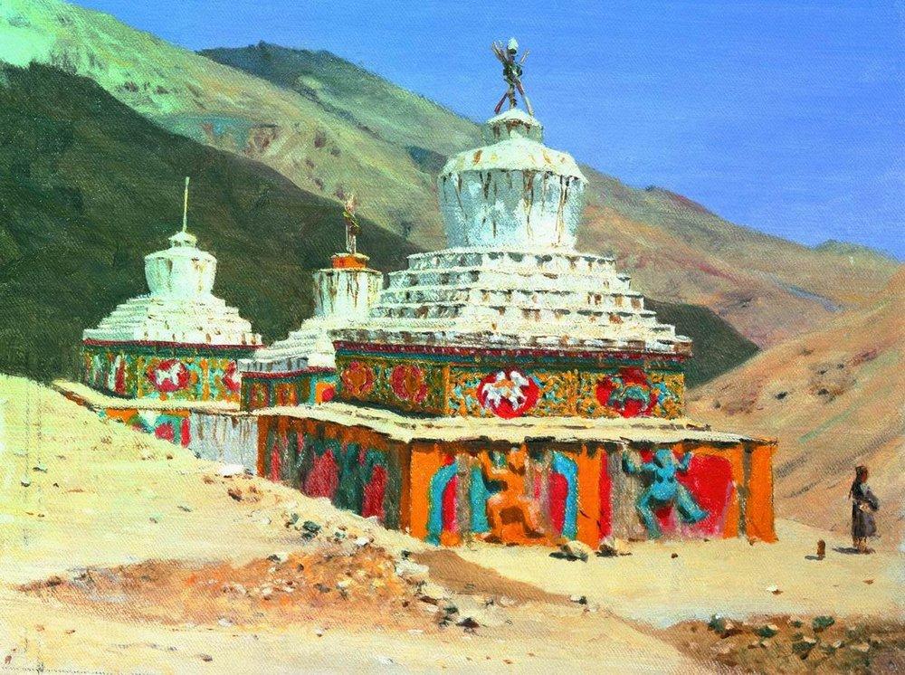 posthumous-monuments-in-ladakh-vasily-vereshchagin-wikiart