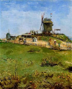 Le Moulin de la Gallette, Vincent van Gogh