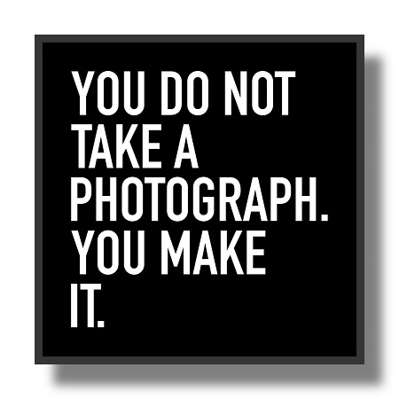 You do not take a photograph. You make it., 2013 - Alfredo Jaar