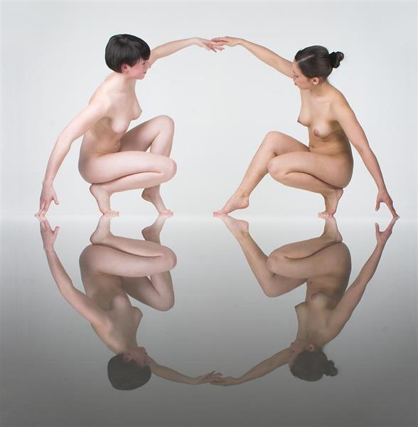 Modern and Contemporary Photography Circle of Life Water Reflection mirror Manfred Kielnhofer - Manfred Kielnhofer