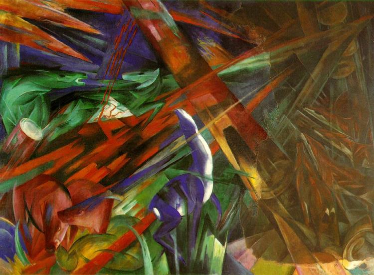 The Fate of the Animals, 1913 - Franz Marc 