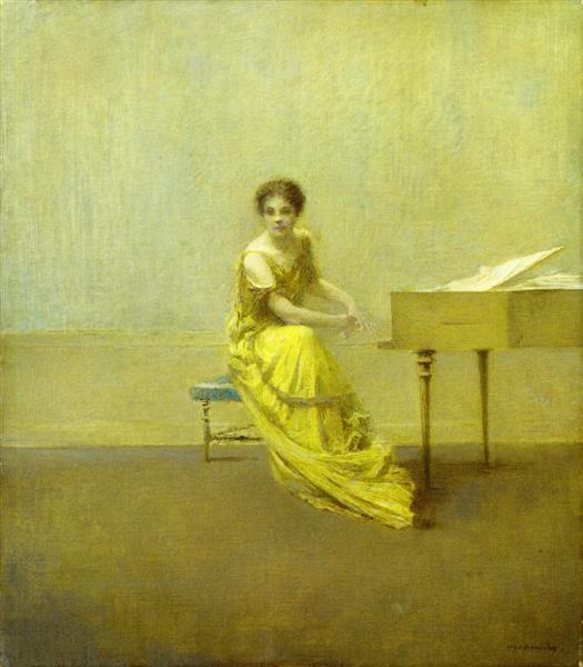 The Music Lesson - Thomas Dewing