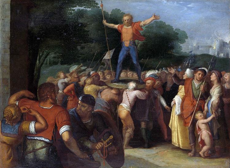 Brinio Raised Upon the Shield, 1613 - Отто ван Веен