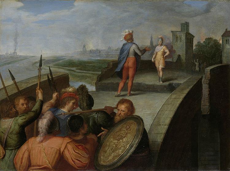 Peace Negotiations Between Claudius Civilis and Roman Captain Cerealis, 1600 - 1613 - Отто ван Веен