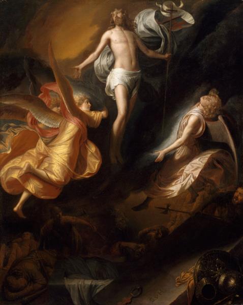 Resurrection of Christ, 1670 - Самюэл ван Хогстратен