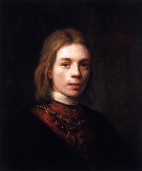 Self Portrait, 1645 - Samuel van Hoogstraten