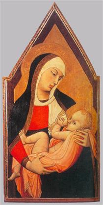 Nursing Madonna - Ambrogio Lorenzetti