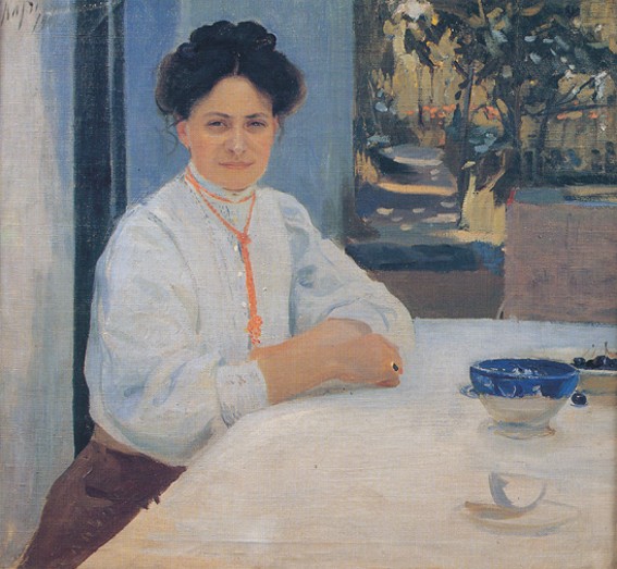 Portrait of Margaryta Murashko, 1909 - Александр Александрович Мурашко