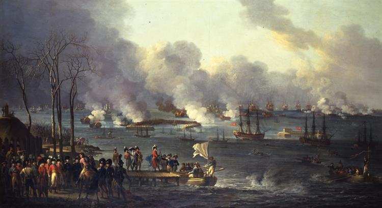 Slaget Paa Reden, 1802 - Кристиан Август Лоренцен