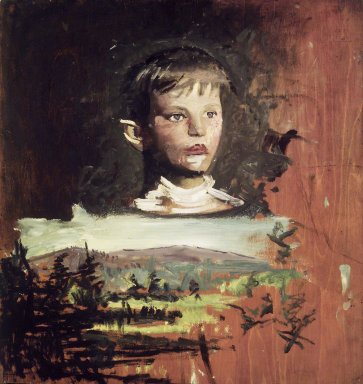 Head of a Boy (Recto), 1919 - Abbott Handerson Thayer