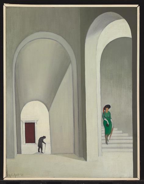 The Stairway, 1921 - George Ault