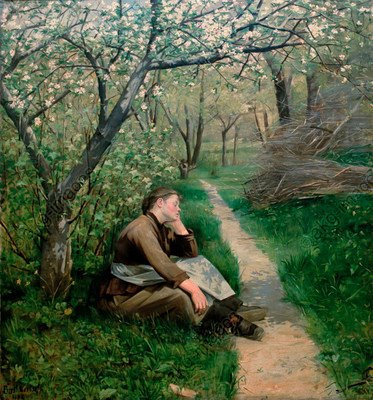 Весна, 1884 - Башкірцева Марія Костянтинівна