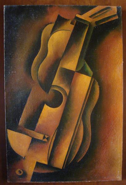 Mandolin, 1920 - Wassili Dmitrijewitsch Jermilow