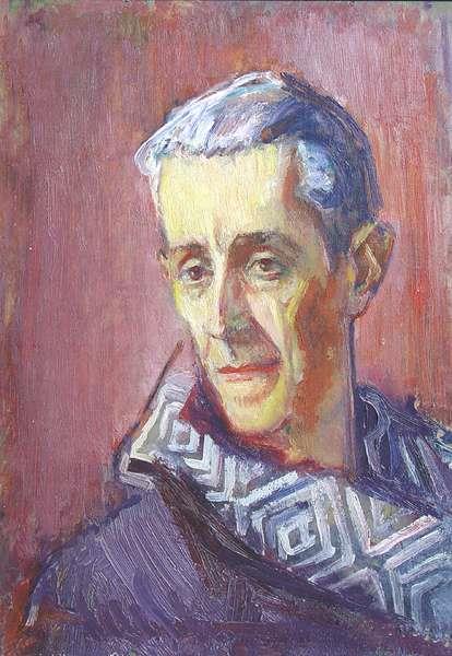 Portrait of Roman Selsky, c.1960 - Маргарита Ивановна Сельская-Райх
