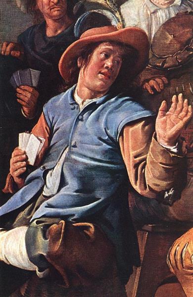 The Denying of Peter (detail), 1636 - Ян Минсе Моленар