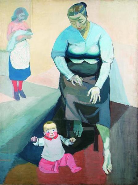 Mothers, 1955 - Andrzej Wróblewski