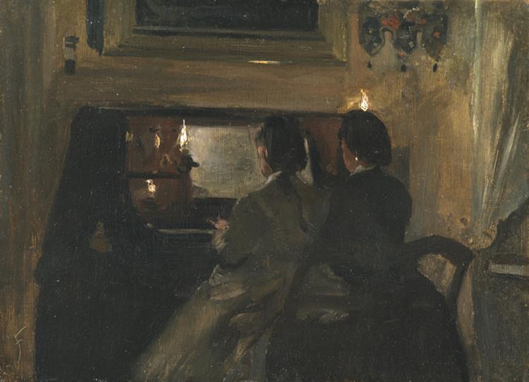 The Duet, 1927 - Luke Fildes