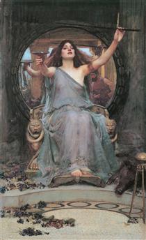 Circe Offering the Cup to Ulysses - 约翰·威廉姆·沃特豪斯
