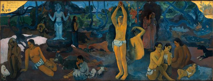 ¿De dónde venimos? ¿Quiénes somos? ¿Adónde vamos?, 1897 - 1898 - Paul Gauguin