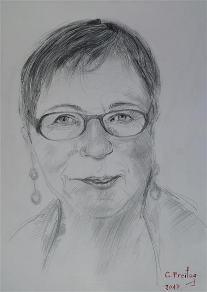Monika Grill, 2017 - Gazmend Freitag - WikiArt.org