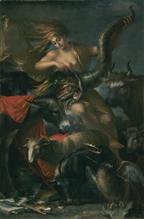 Allegory of Fortune - Salvator Rosa