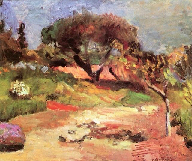 Corsican Landscape, c.1898 - Henri Matisse