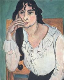 Laurette with a White Blouse - Анри Матисс