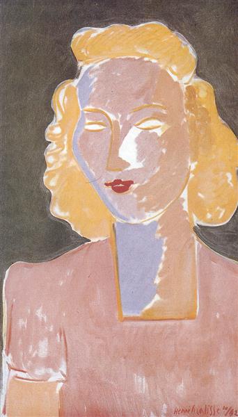 Young Girl in Rose, 1942 - Henri Matisse
