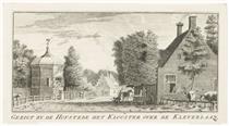 View of the Hofstede "the Klooster" from the Kleverlaan. - Cornelis van Noorde