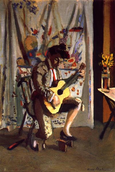 Guitarist, 1903 - Анри Матисс