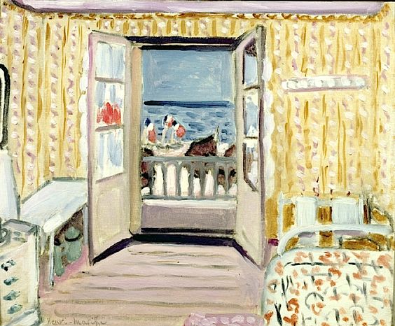 Interior, July 14th, Etretat, 1920 - Henri Matisse