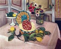 Still Life with Pineapples - 馬蒂斯