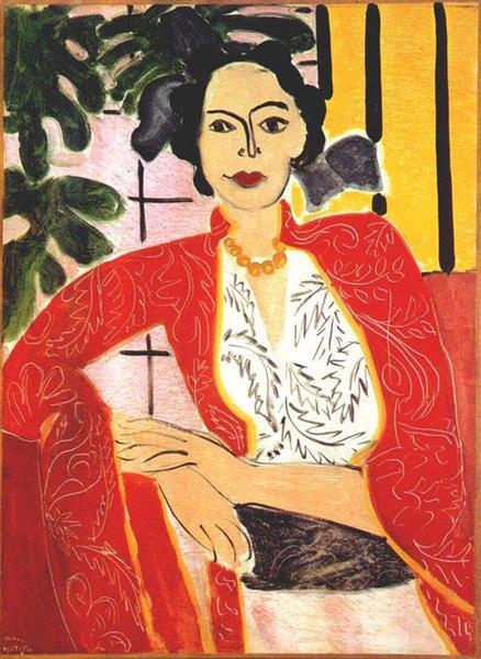 The Amber Necklace, 1937 - 馬蒂斯