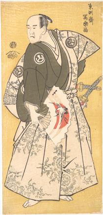 Yamashina Shirojuro in the Role of Nagoya Sanzaemon - Тосюсай Сяраку