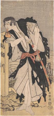 Morita Kanya VIII as Kawachi Kanja, Disguised as Genkaibo - Sharaku