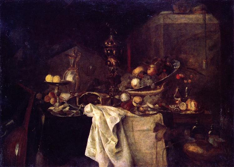 La Deserte (after Jan Davidsz, De Heem), 1893 - Анри Матисс