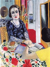 Portrait of Barones Gourgaud - Henri Matisse