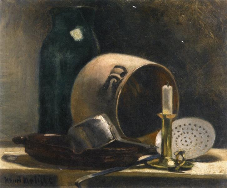 Натюрморт із глиняним горщиком, 1892 - Анрі Матісс