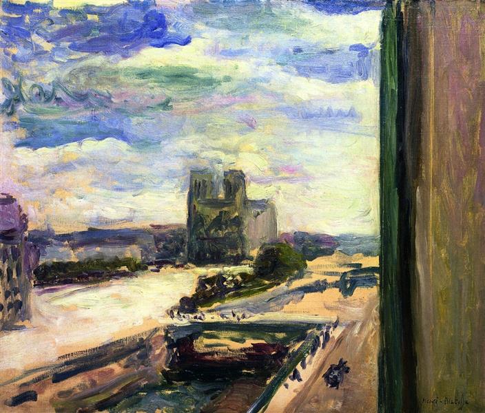 View of Notre Dame, 1902 - Henri Matisse