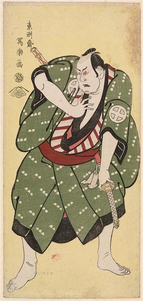 Ōtani Hiroji III as Tosa no Matabei, 1794 - Тосюсай Сяраку