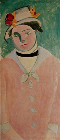 The Rose Hat - Henri Matisse