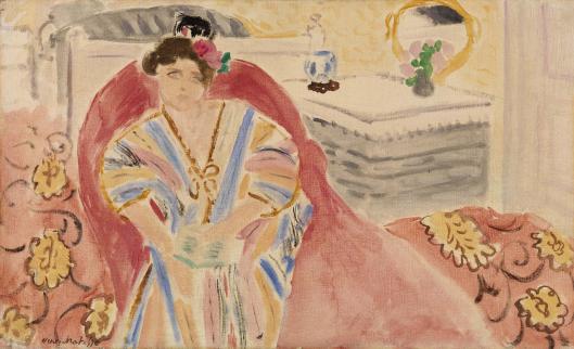 Woman on a Red Sofa, 1920 - Анри Матисс