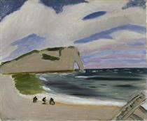 Women on the Beach, Etrétat - Henri Matisse
